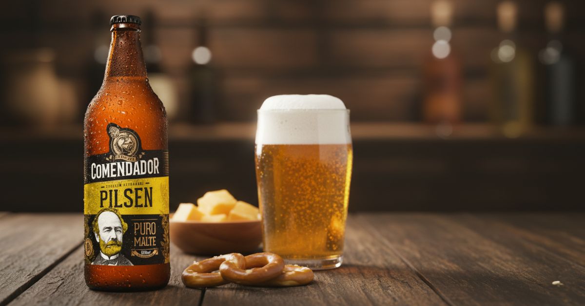 Cerveja Pilsen artesanal em um copo